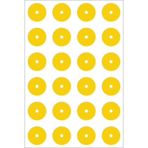 Accuform GAUGE MARKING DECALS 1 12 COLOR GML101YL - main