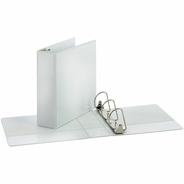Cardinal Brands Cardinal, PERFORMER CLEARVUE SLANT-D RING BINDER, 3 RINGS, 3in CAPACITY, 11 X 8.5, WHITE 17600 - main