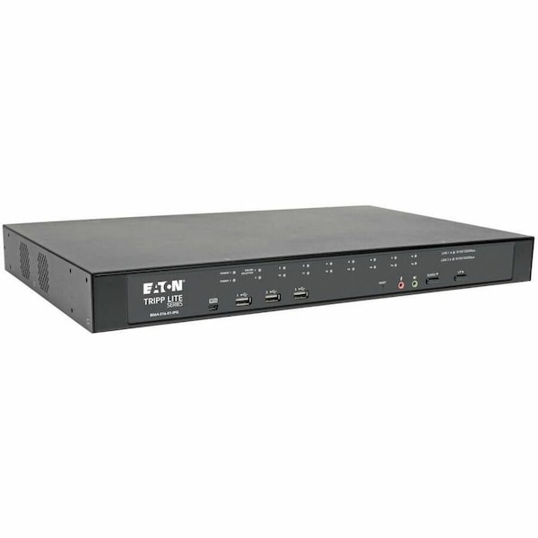 Tripp Lite 16-PORT CAT5 KVM OVER IP SWITCH WITH VIRTUAL MEDIA - 1 LOCAL & 1 REMOTE USER, 1U B064-016-01-IPG - main