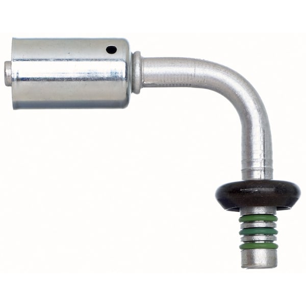 Gates Male Ford Spring Lock - 90 Bent Tube - Aluminum PolarSeal ACA G45951-1010 - main