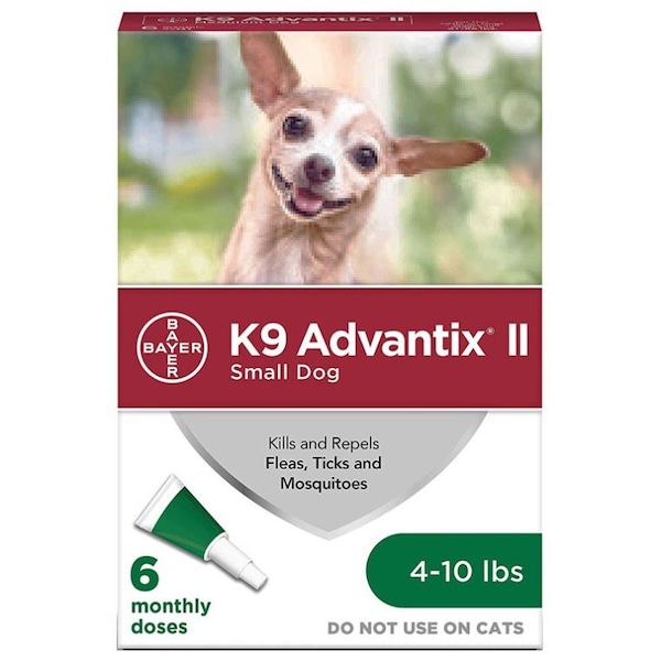 Advantix PHV II Green, Dog 4-10lbs, 6PK 123295 - main