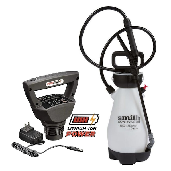 Smith Performance Sprayers One Gallon Smith Contractor Sprayer WITH PUMP ZERO POWER HEAD e190504 - main