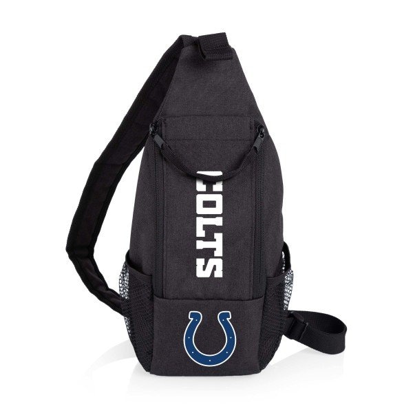 Picnic Time Family Of Brands Indianapolis Colts - Strider Cooler Sling Bag, (Black) 759-00-179-144-2 - main
