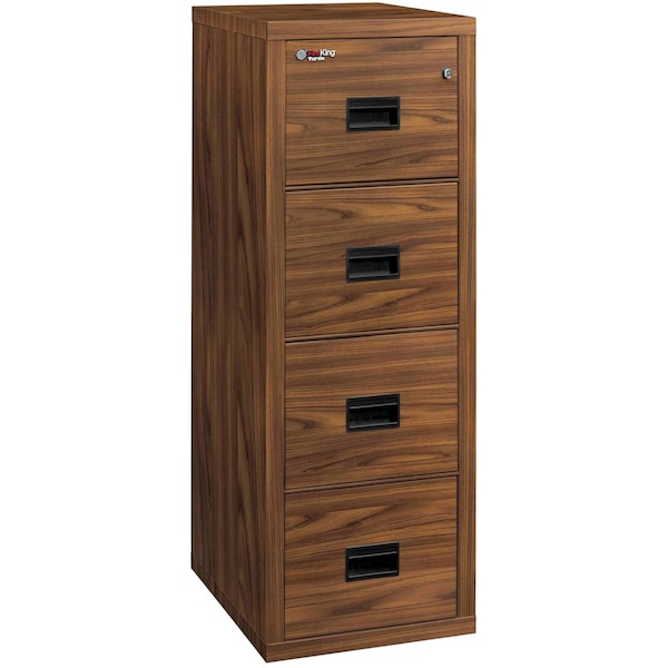 Fireking 4 Drawer, 1 Hr Fire & impact rated, 22" depth, Ltr/Lgl Light Chestnut 4R1822-CLC - main