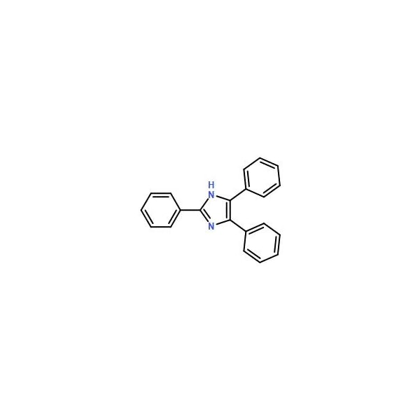 Ak Scientific 2, 4, 5-Triphenyl-1H-imidazole (1g), CAS 484-47-9 W6479-1g - main