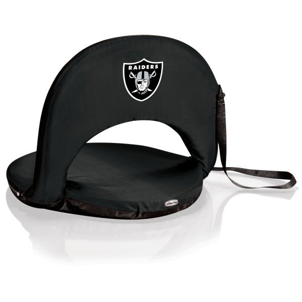Picnic Time Family Of Brands NFL Las Vegas Raiders - Oniva Portable Reclining Seat 626-00-179-234-2 - main
