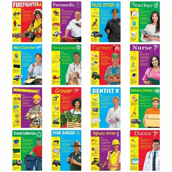 Trend Community Helpers Learning Poster Set T19012 - main