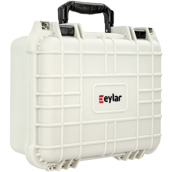 Eylar Compact 13.37in Gear Hard Case Waterproof w/ Foam White SA00001-WHI - main