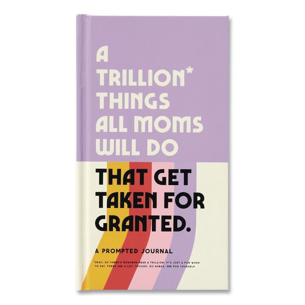 Chronicle Books Guided Journal: A Trillion Things All Moms Do That Get Taken For Granted, (100) 8.15 x 4.5 Sheets 9780735381025 - main