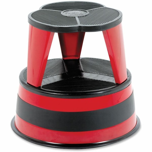 Cramer Industries Inc Stool, 350 lb Load Capacity, 14" Overall Height, Steel, Red 100143 - main
