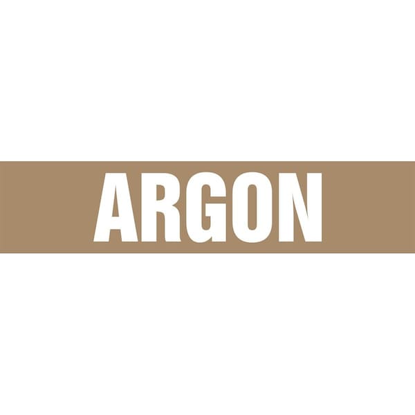 Accuform ASME ANSI PIPE MARKER ARGON RPK141STC - main