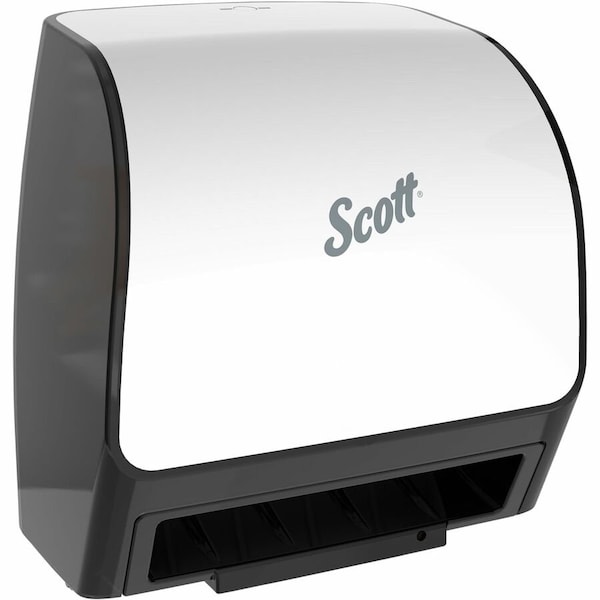 Scott Electronic Slimroll Towel Dispenser, White, for Scott Orange Core Towels, 11.8" x 12.35" x 7.25" 47259 - main