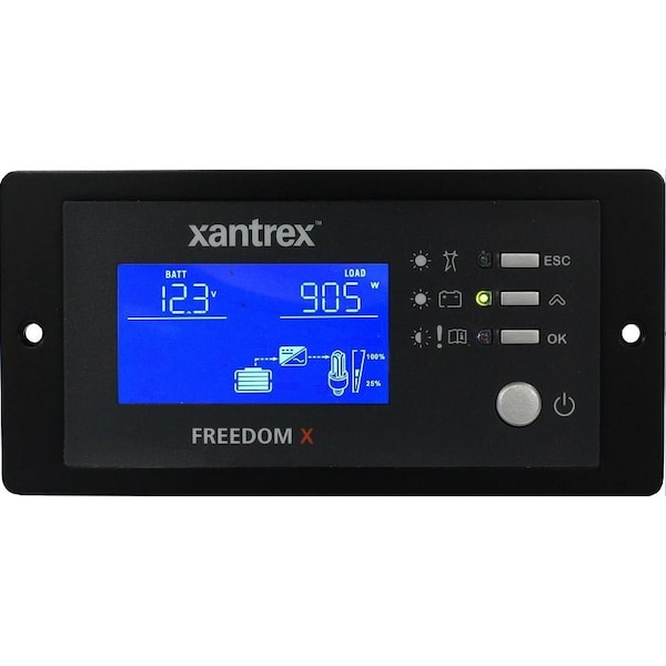 Xantrex For Freedom X And Freedom XC Inverters, LCD Display, With 25 Feet 6 Conductor Com Cable Kit 808-0817-01 - main