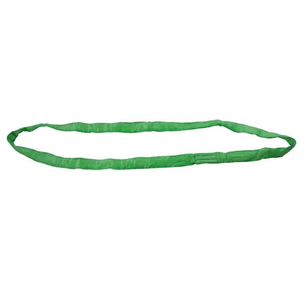 Mytee Products Endless Round Sling 10ft Green 5300# VLL Crane Rigging Hoist Wrecker Recovery RSL-10-5300 - main