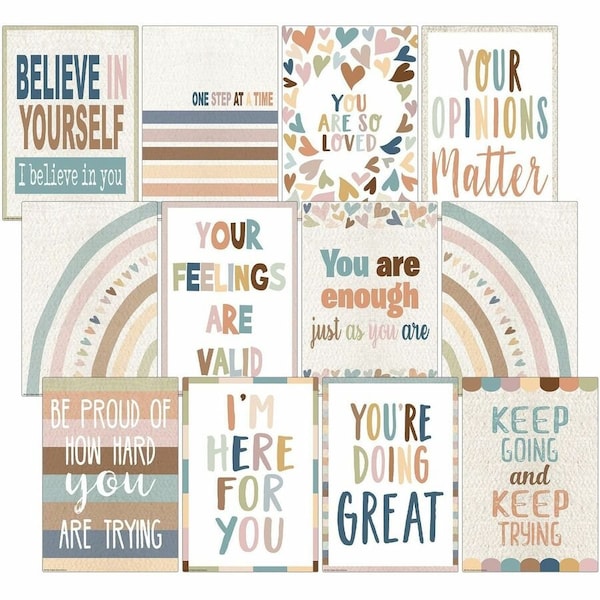 Teacher Created Resources Everyone Is Welcome Sml Poster Pack TCR7146 - main