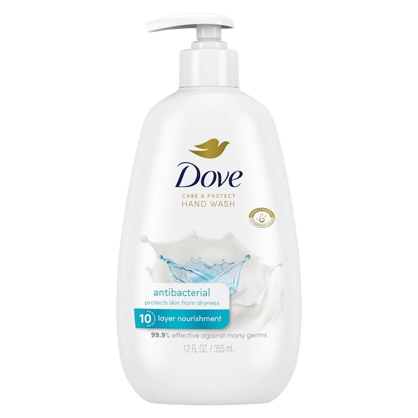Dove Advanced Care Antibacterial Hand Wash, 12 Fluid Ounce, 4PK 64774344 - main