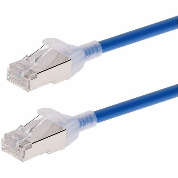 Monoprice SLIMRUN CAT6A ETHERNET PATCH CABLE - SNAGLESS_ DOUBLE SHIELDED_ COMPON 42977 - main