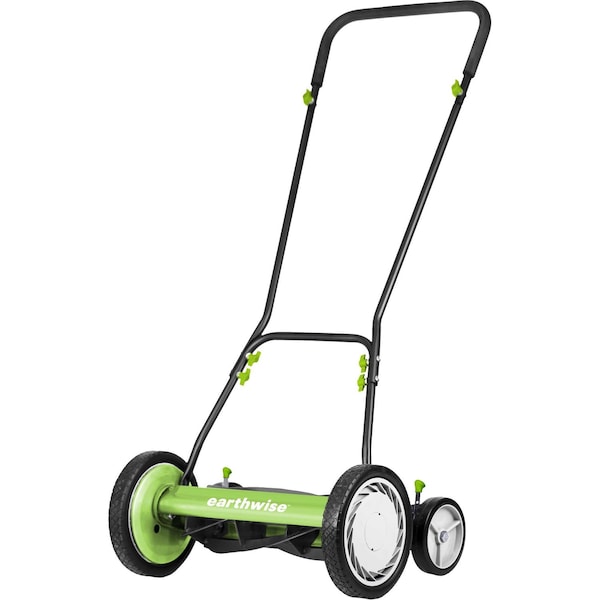 Earthwise 16" Reel Lawn Mower with Trailing Wheels 1816-16EW - main