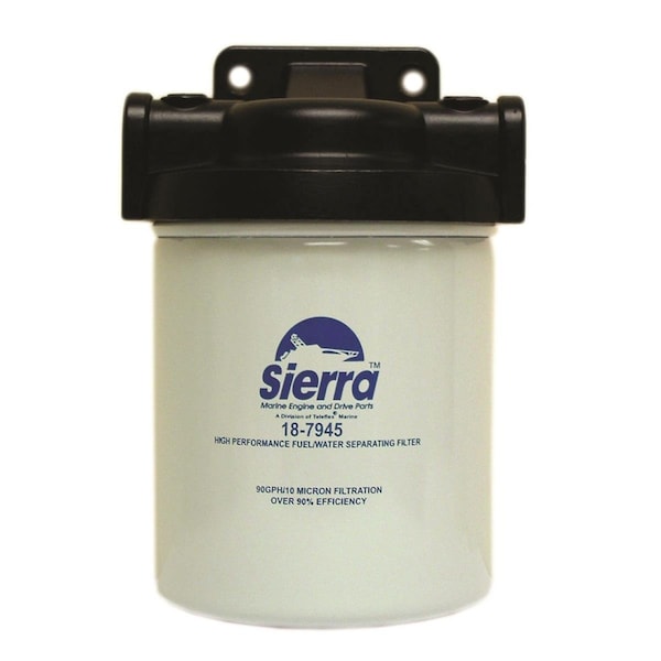 Sierra International 18-7982-1 10 Micron Fuel Water Separator Kit - 14 in. Aluminum, Tall SR18.7982.1 - main