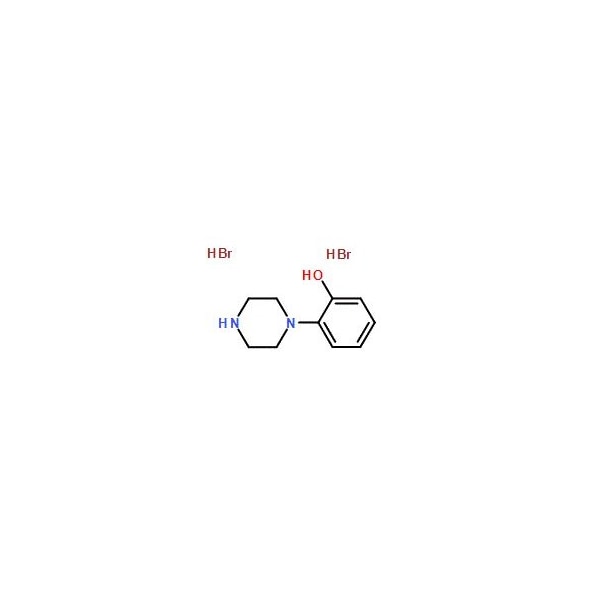Ak Scientific 2-Piperazin-1-ylphenol dihydrobromide (5g), CAS 58260-69-8 6038AE-5g - main