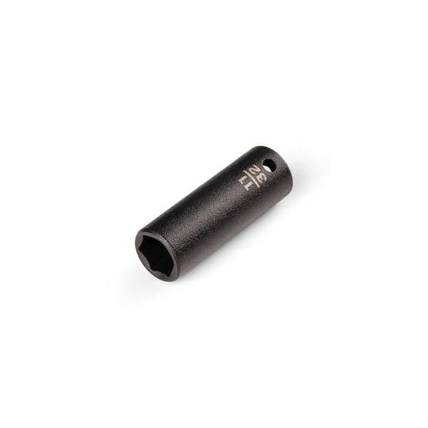 Tekton 1/4 Inch Drive x 11/32 Inch Semi-Deep 6-Point Impact Socket SID04009 - main