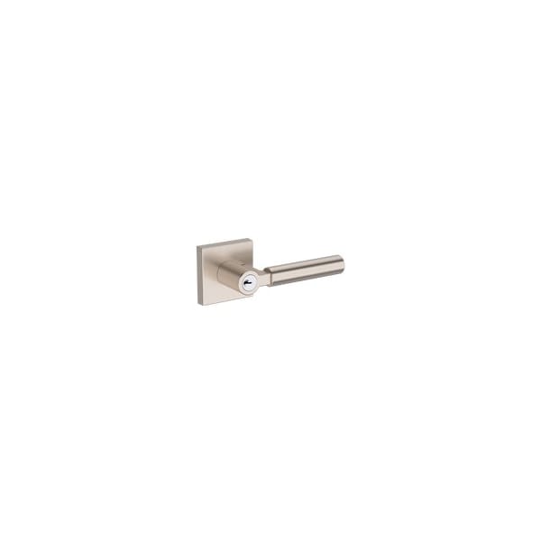 Baldwin Residential Door Levers Keyed Entry Reversible Satin Nickel ENLKFCSR150 - main