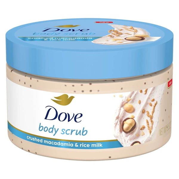Dove Crushed Macadamia and Rice Milk Body Scrub, 3.5 Ounce, 12PK 69788483 - main