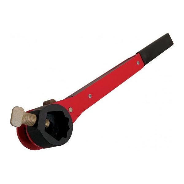 Reed 02397 RATCHETING HYDRANT WRENCH, 18 IN L, FOR USE WITH 1-3/4 IN PENTAGON AND 1-1/4 IN SQUARE HYDRANT HWFR - main