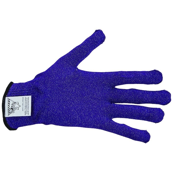 Workhorse Color-Coded Cut-Resistant Hand Protection Gloves, FDA-Compliant, A8, 13 Gauge WH A513-PRPL-3XL - main