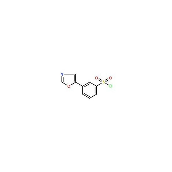 Ak Scientific 3-Oxazol-5-yl-benzenesulfonyl chloride (100mg), CAS 499770-75-1 4314AE-100mg - main