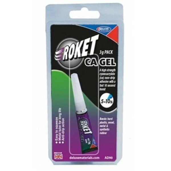 Deluxe Materials 3 g Roket Gel Glue DLMAD90 - main