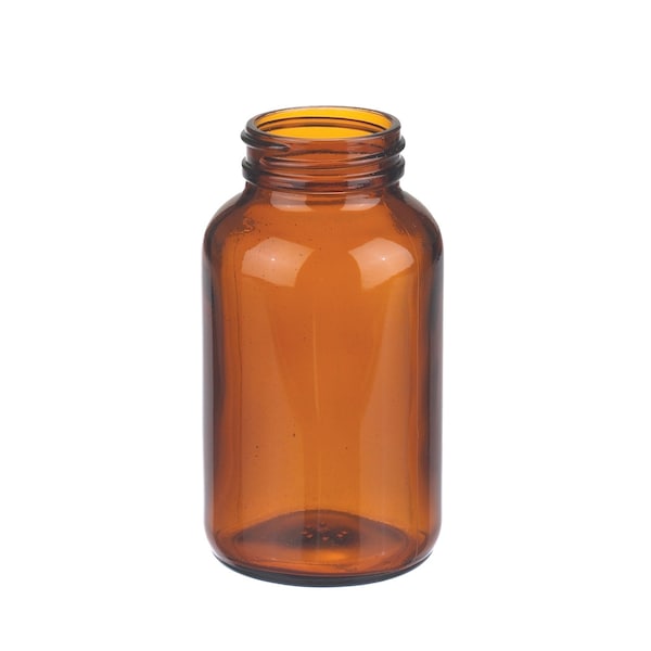 Wheaton Wide Mouth Type III Amber Packer, 8, PK 84 W216963 - main