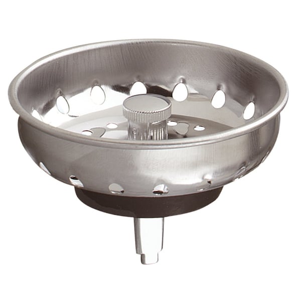 Keeney Mfg 3-1/2'' Stainless Steel Basket Strainer Stopper K22022 - main