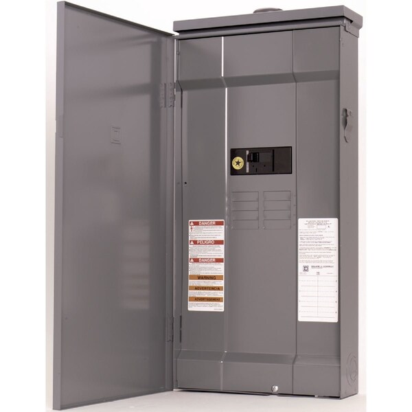 Square D QO 200A 8-Space 16-Circuit Raintight Load Center QO1816M200FTRB - main