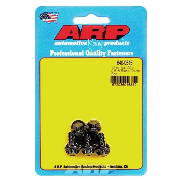 Arp 640-0515 0.25-20 x 0.51 in. 12 Point Bolt Kit - Set of 5, 5PK ARP640-0515 - main