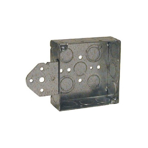Raco Electrical Box Cover, Wall Box Type, 2 Gangs Gang, Steel 8193 - main