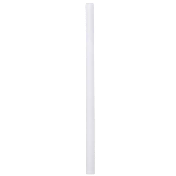 Apollo Tile White 0.6 in x 12 in Glass Matte Pencil Liner Tile Trim 0.5 sqft/case, 10PK T88066M-15A - main