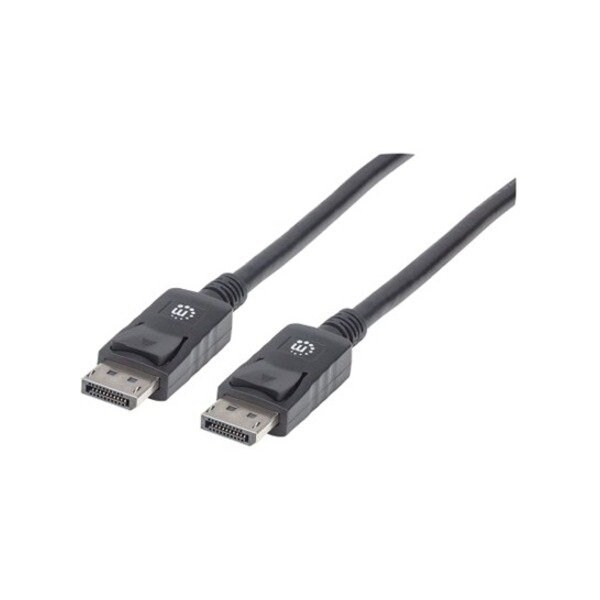 Manhattan Displayport Male/Displayport Male, 1 M (3.3 Ft.), Black 306935 - main
