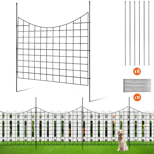 Vevor 36.6 in. x 12 ft. Garden Fence, 5PK JSWL385295INRNI2VV0 - main