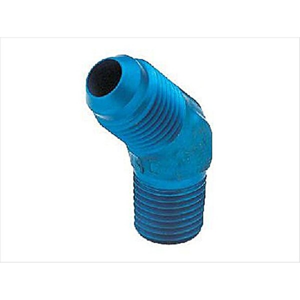 Aeroquip FCM2022 6 An 45 Degree Elbow Aluminum Male An To 0.37 In. Pipe Adapters A83-FCM2022 - main