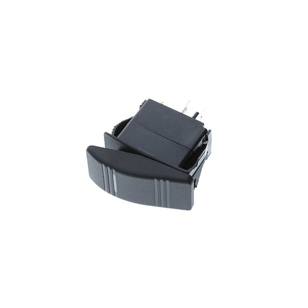 Switch Components Contura Style Rocker, 3P SPST OFF-ON, Green LED IP56 SRD2-1A-DC-1-BGN - main