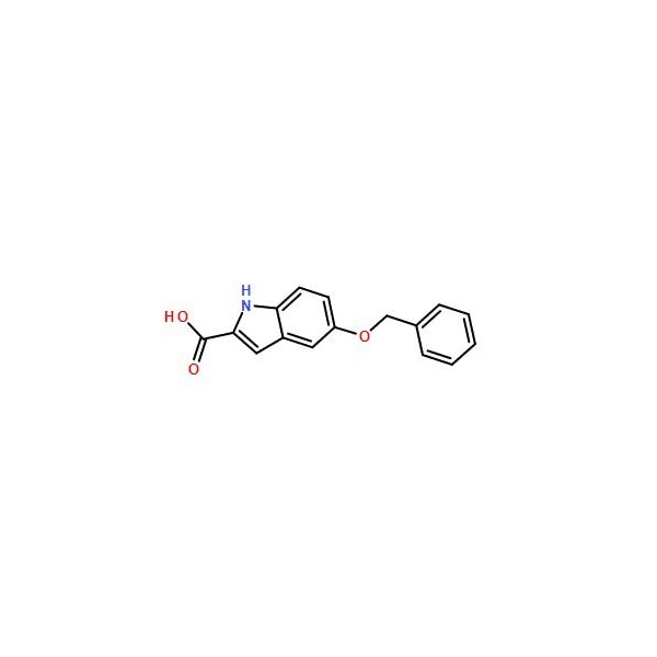 Ak Scientific 5-(Benzyloxy)-1H-indole-2-carboxylic acid (5g), CAS 6640-09-1 W7739-5g - main