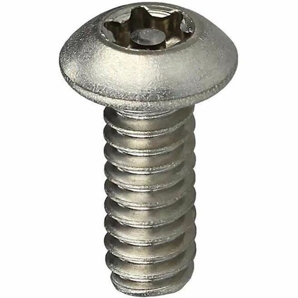 Dottie #10-24 x 1 in Tamper-Resistant Torx Button Machine Screw, 18-8 Stainless Steel, 100 PK T10241TB - main