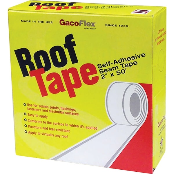 Gaco RoofTape 2''x50 ' Self Adhesive Seam Tape 193-946 GRT50 - main