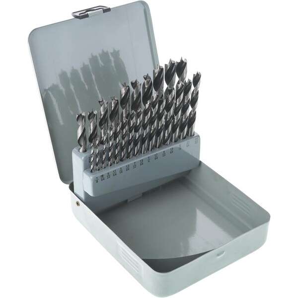 Steelex Deluxe Brad Point Bit 25 pc. Set D1034 - main