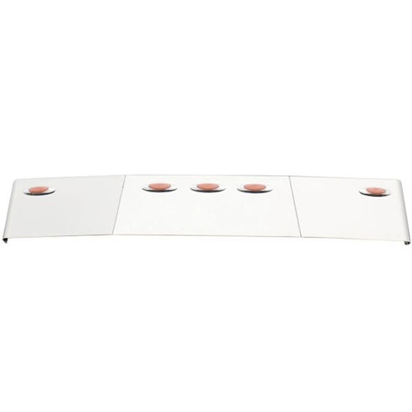 Ilc Replacement For Kenworth T880 Year 2017 15.5 In Blind Mount Drop Visor W5 M1 Amber Led Lights WZ-EECJ-X - main