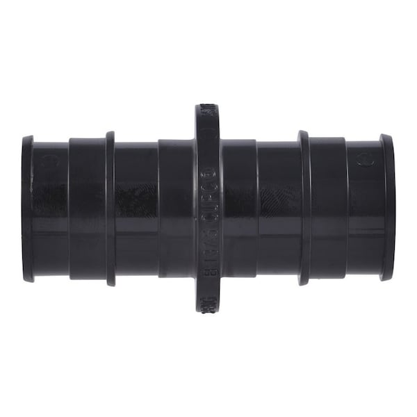 Sharkbite Expansion Coupling, 3/4 in, Barb, Polymer, Black, 80, 100, 160 psi Pressure UA016A5 - main