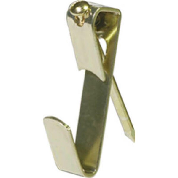 Hillman 122304 4.75 x 1.94 in. Brass Plated Classic Picture Hanger, 10PK 893651 - main