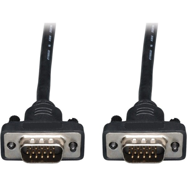 Tripp Lite Tripp Lite by Eaton 50ft VGA Coax Monitor Cable Low Profile with RGB High Resolution HD15 M/M 50' P502-050-SM - main