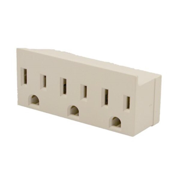 Ezgeneration Adapter Tri Tap Ugr Wht 007-00697-00W EZ668706 - main